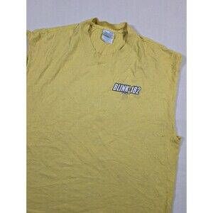 Vintage Blink 182 Shirt Mens XL Tee Crappy Since 1992 Rock Band 90s Sleeveless